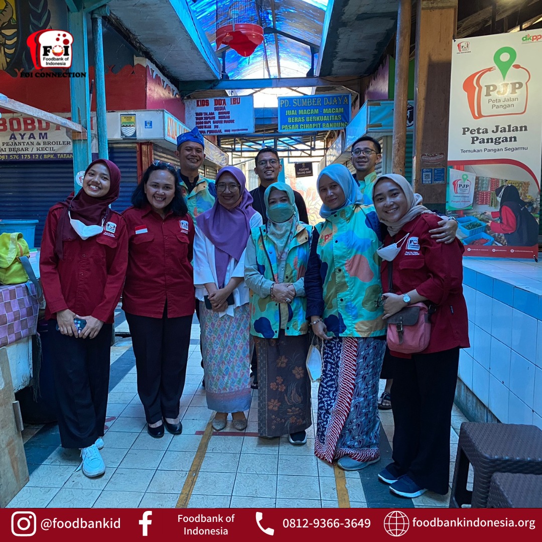 Kolaborasi DKPP Bandung-FOI Bantu Pedagang Pasar Tradisional, Upaya Kurangi Sampah Makanan