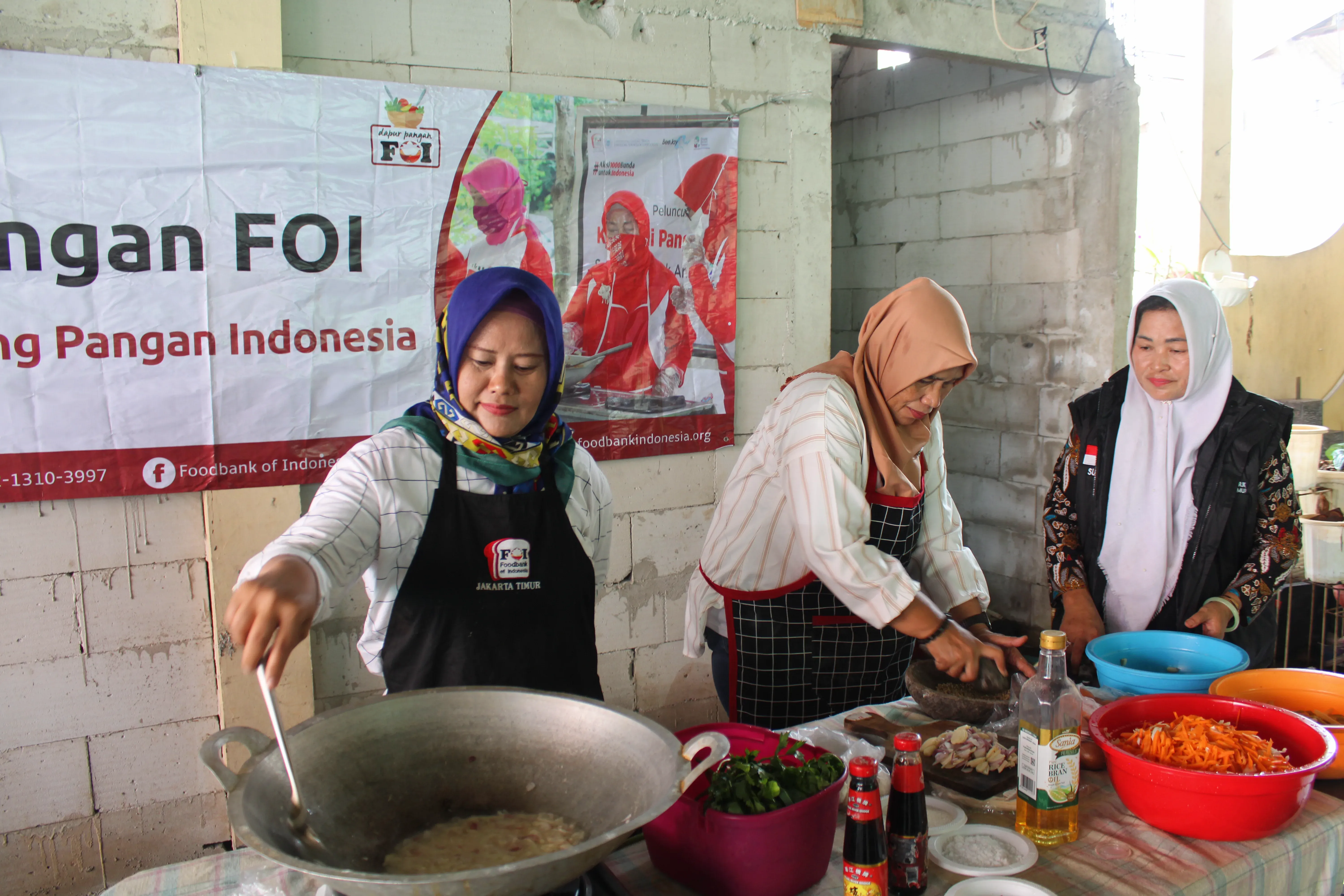 Dokumentasi program Indonesia Cooking Movement
