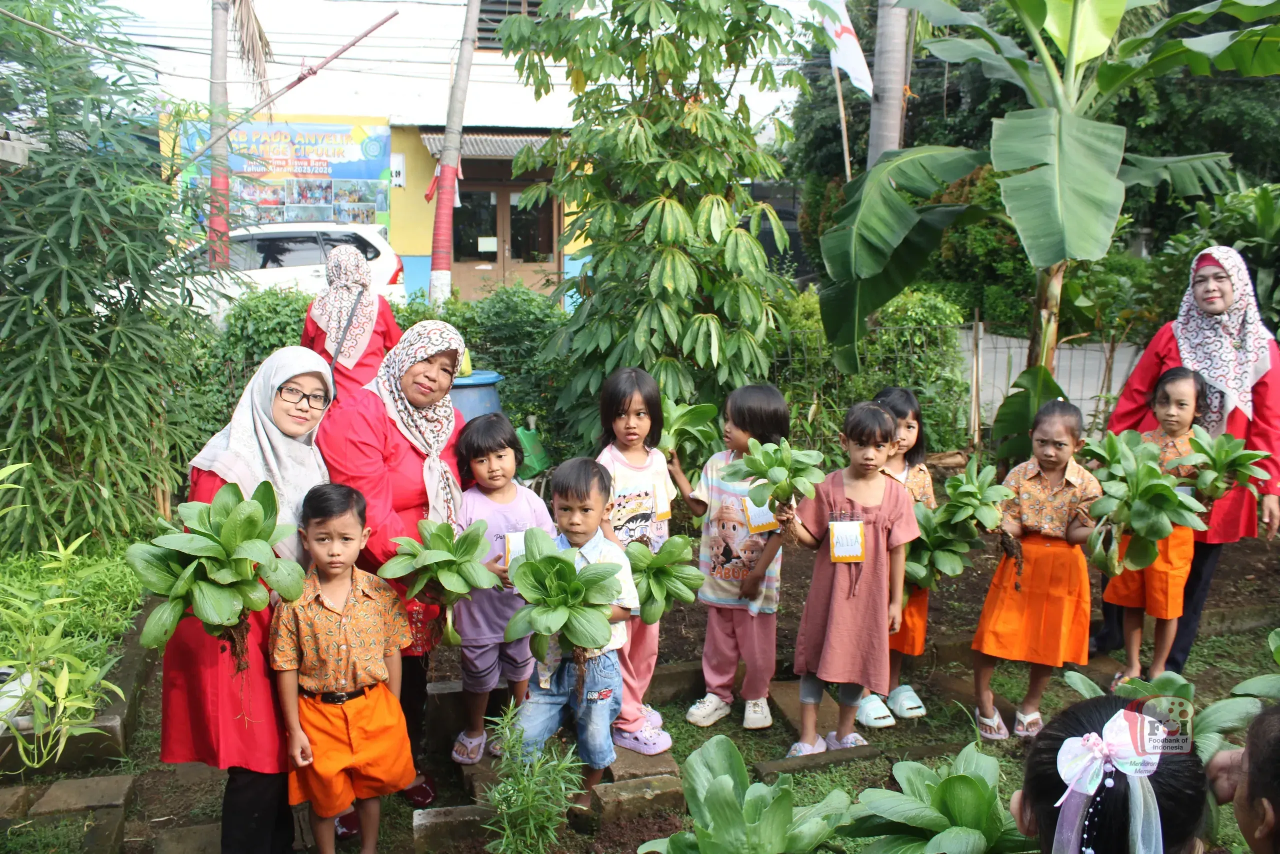 Dokumentasi program Kebun Pangan Komunitas
