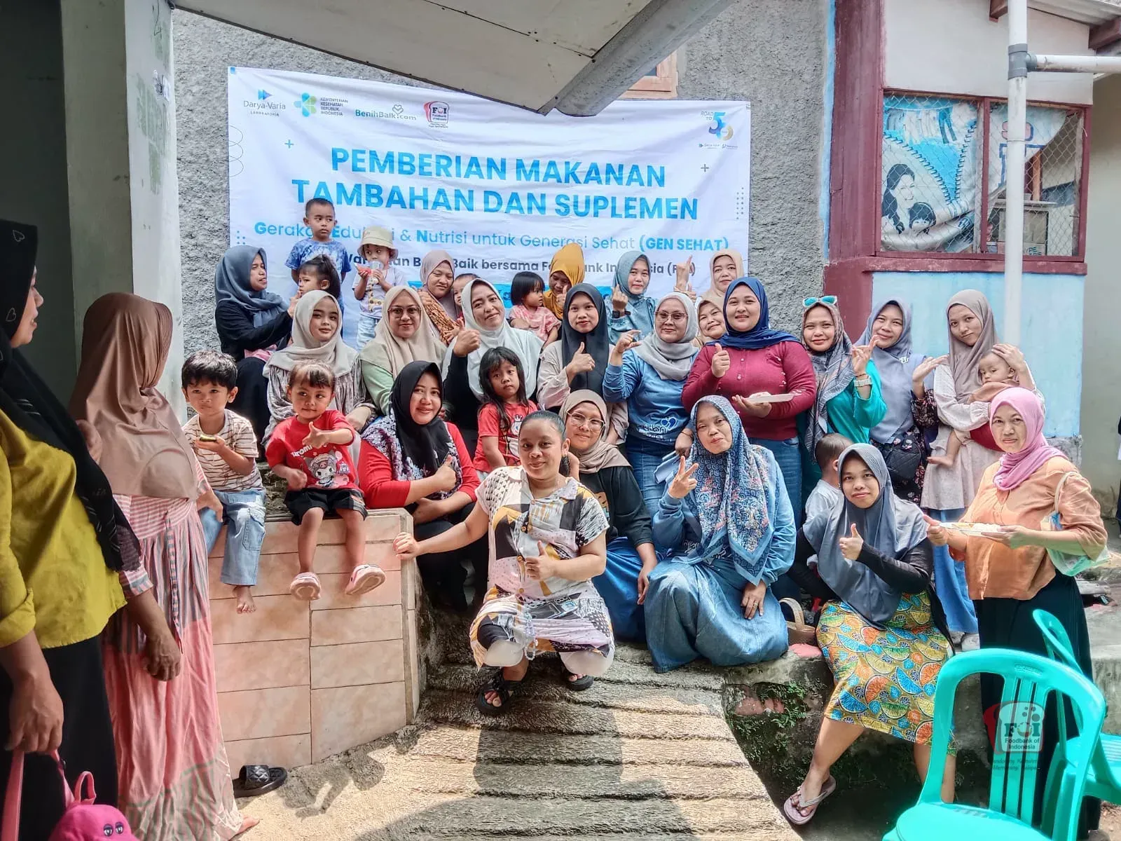 Dokumentasi program Sayap Dari Ibu