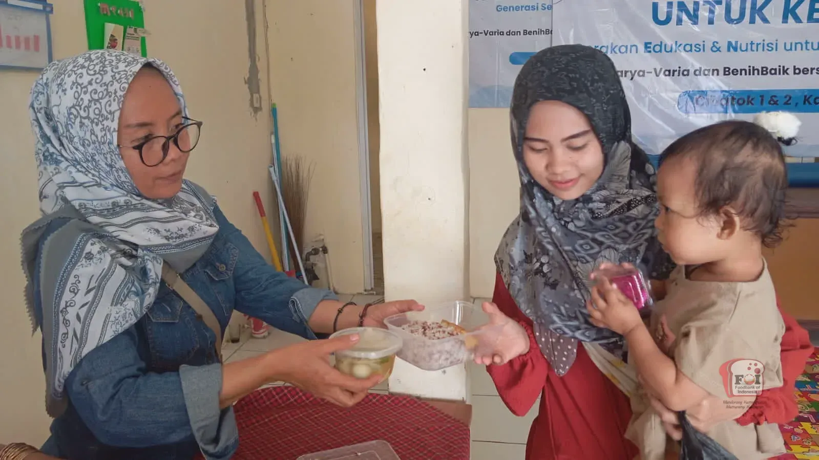 Dokumentasi program Sayap Dari Ibu