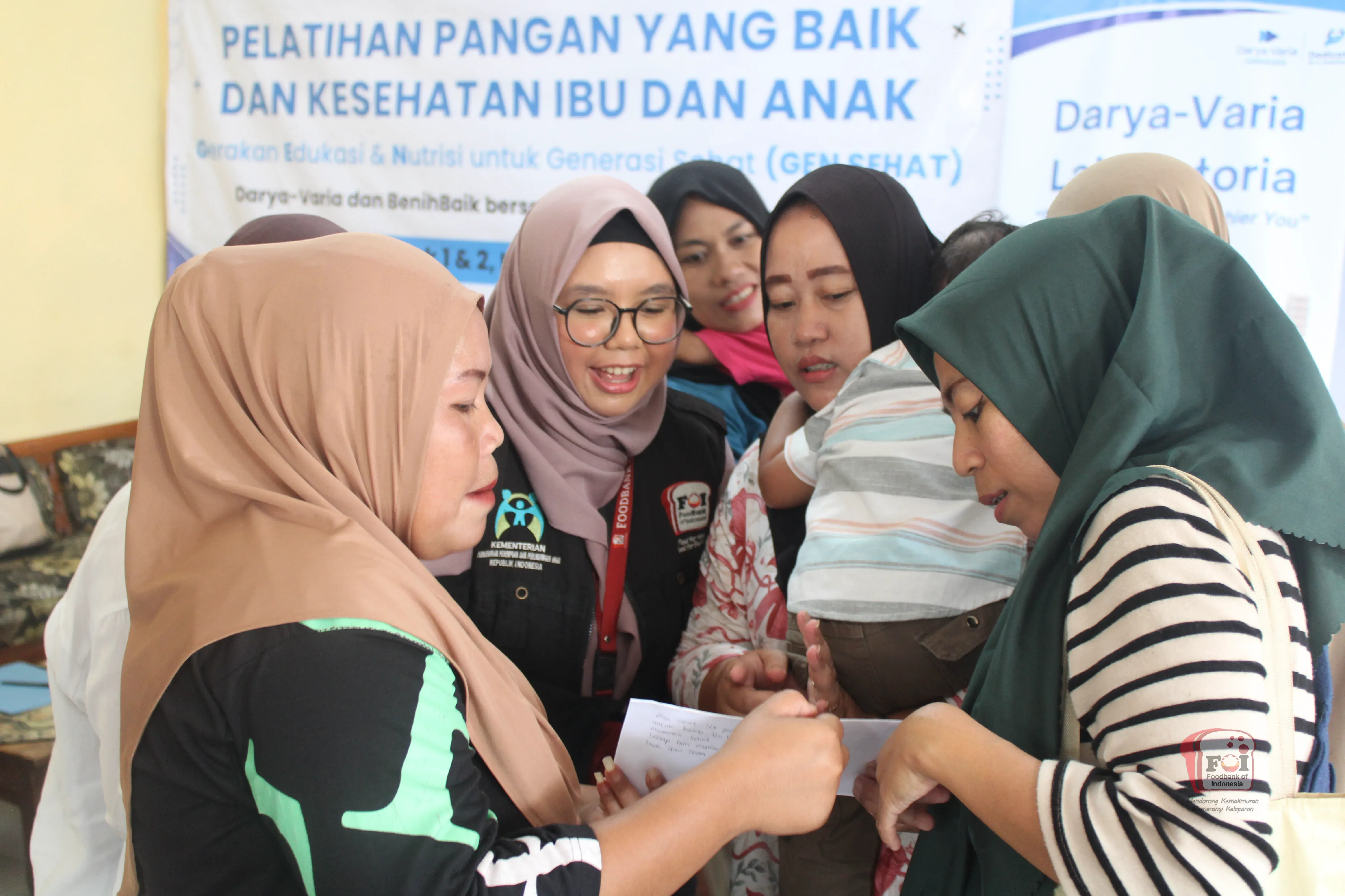 Dokumentasi program Sayap Dari Ibu